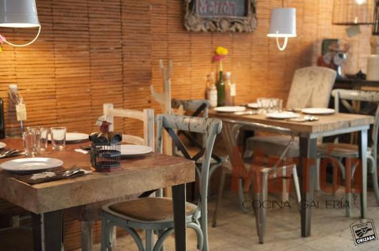 Marrón Cocina Galería